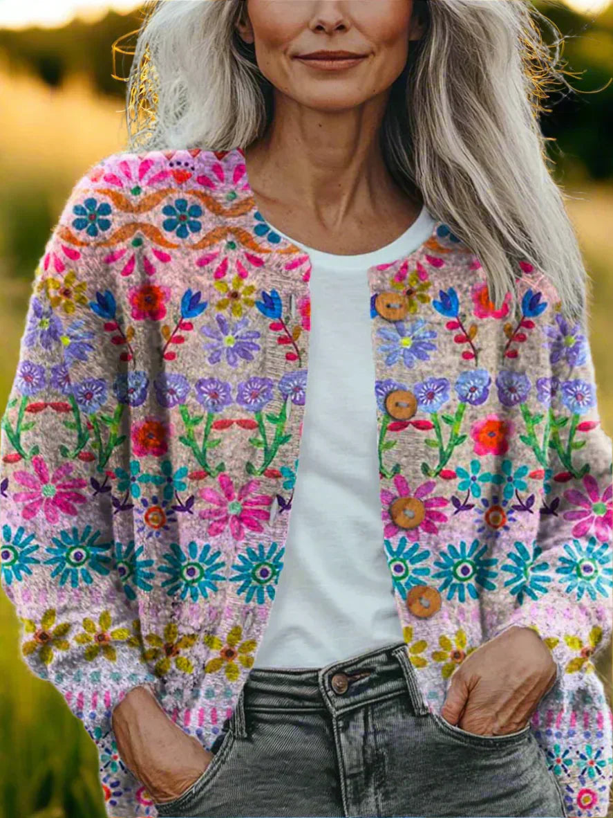 Freya - Patchwork Cardigan