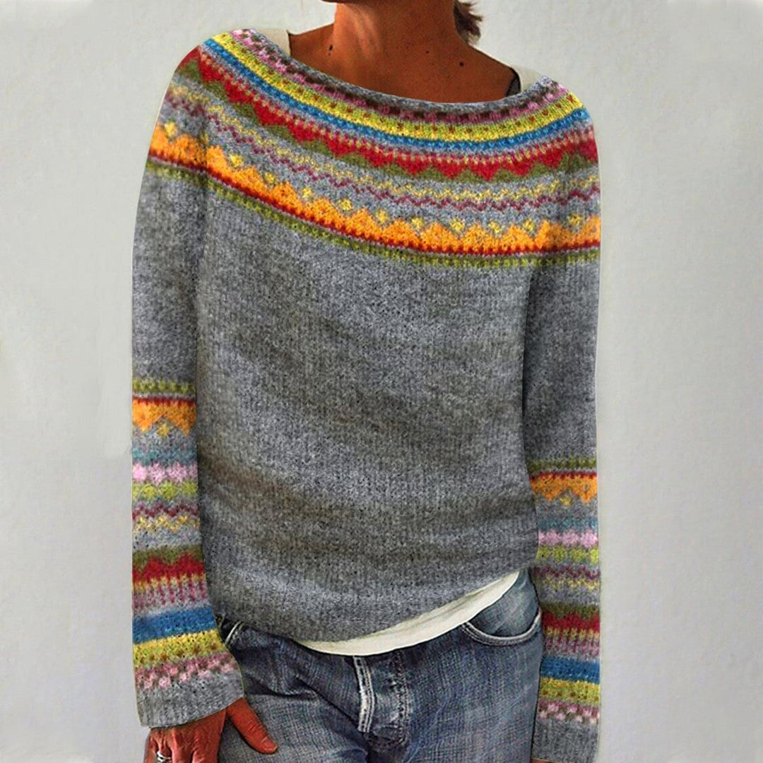 Emily - Colourful Cosy Sweater
