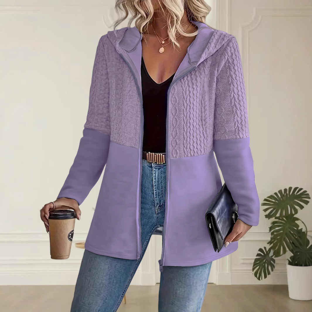 Valentina – Knitted Zip Hoodie