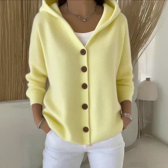 Janet – Trendy Hooded Cardigan