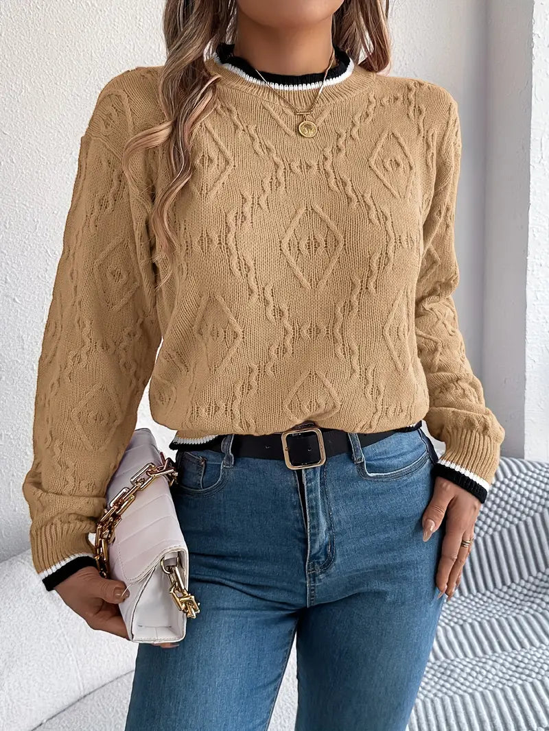 Verity - Elegant Striped Sweater