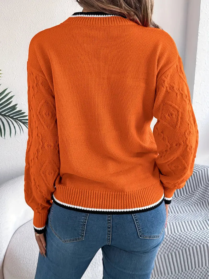 Verity - Elegant Striped Sweater