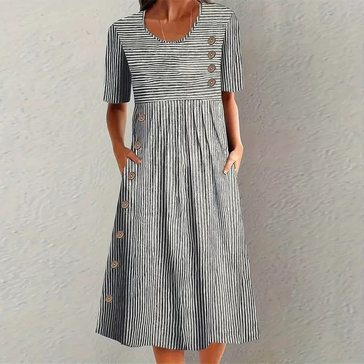 Elsa | Striped Summer Dress