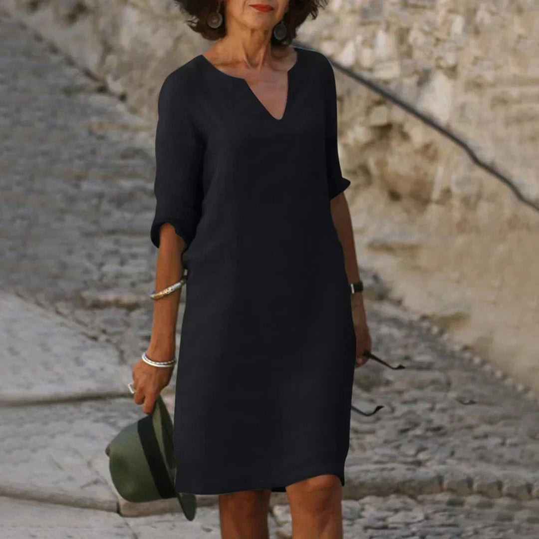 Alessia | Comfortable Linen Dress