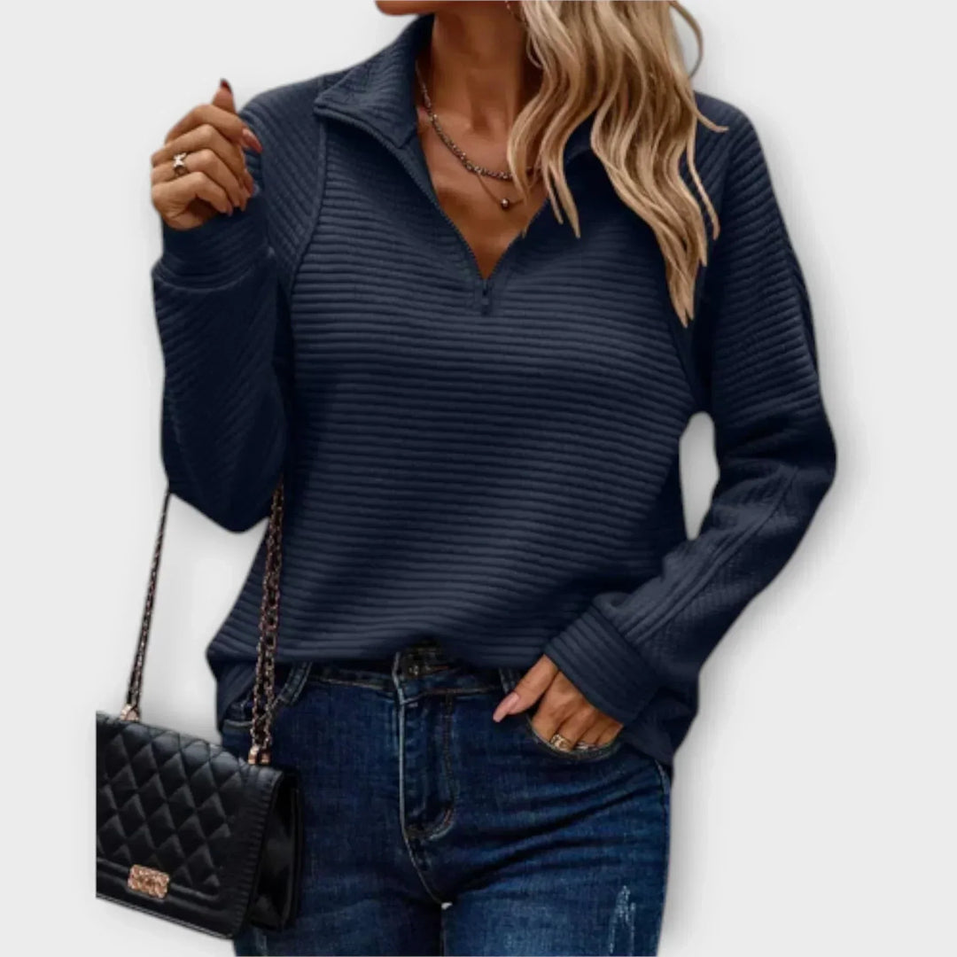 Olivia - Half-Zip Jumper