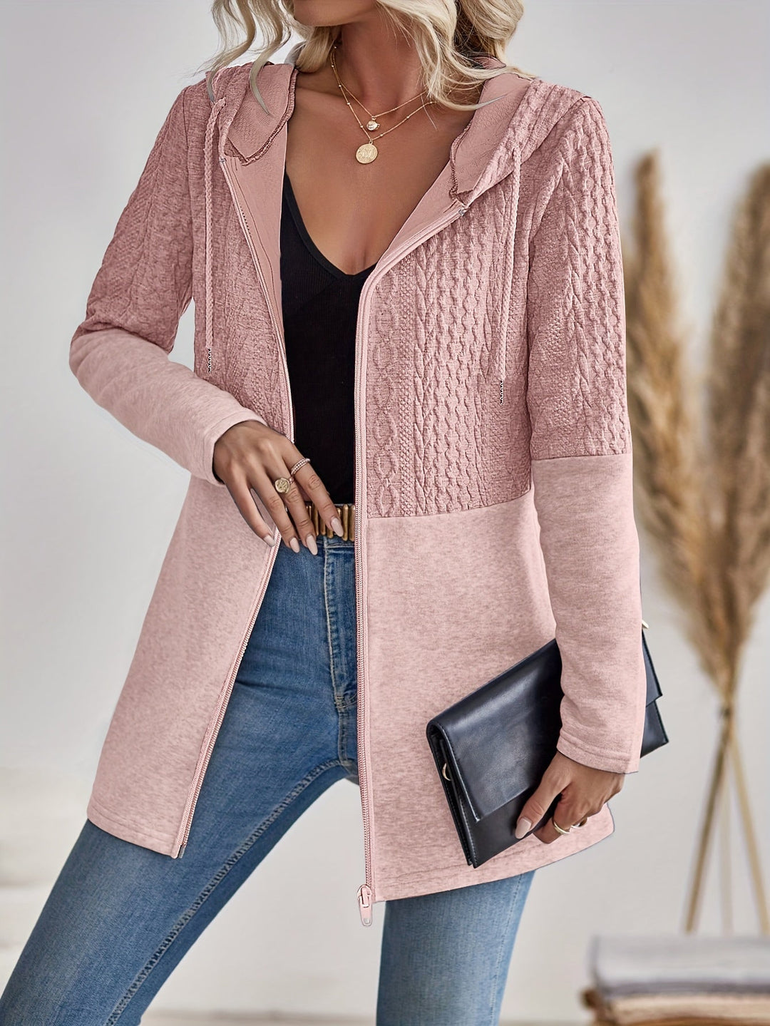 Valentina – Knitted Zip Hoodie