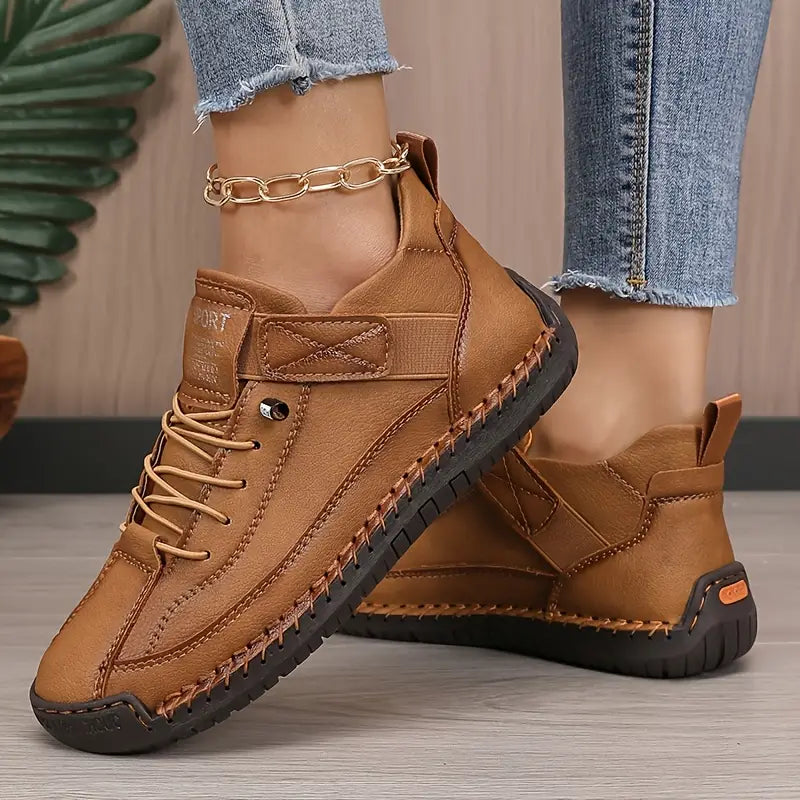 ALICIA™|COMFORT LEATHER SNEAKERS