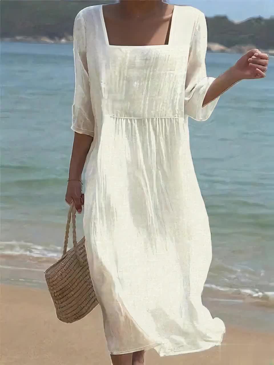 Harper | Casual Linen Dress