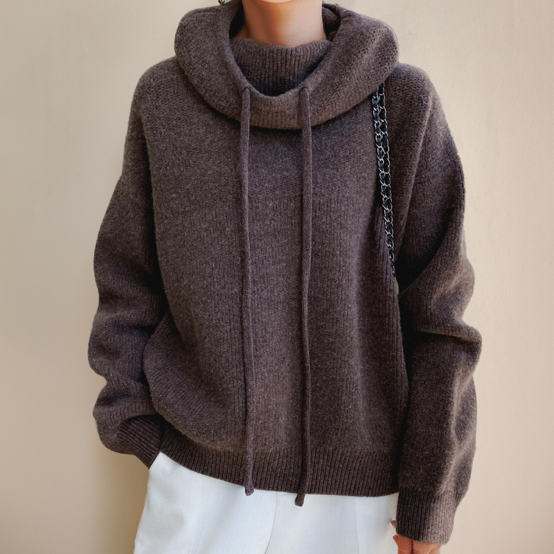 Julie - Premium Fine Knit Roll Neck Jumper