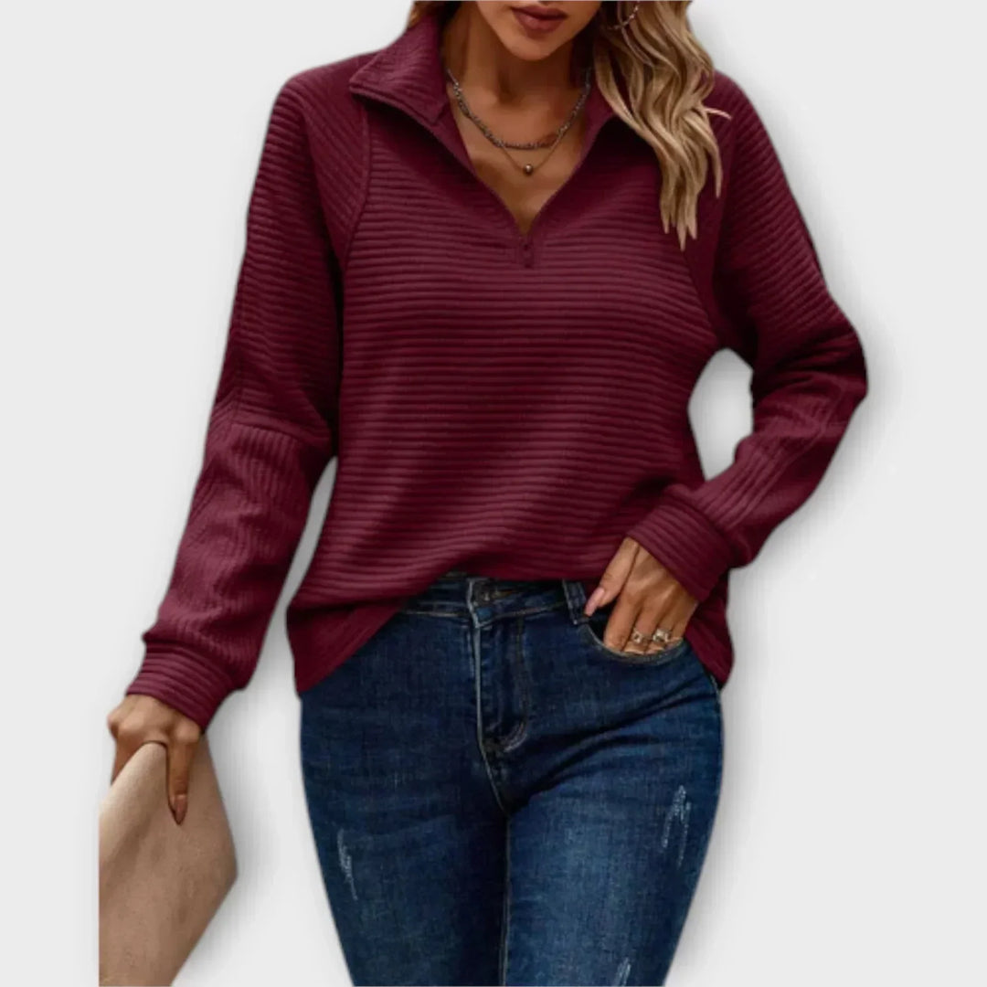 Olivia - Half-Zip Jumper