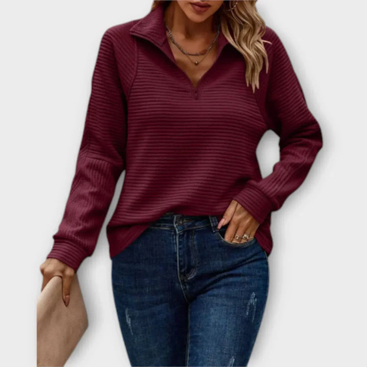 Olivia - Half-Zip Jumper